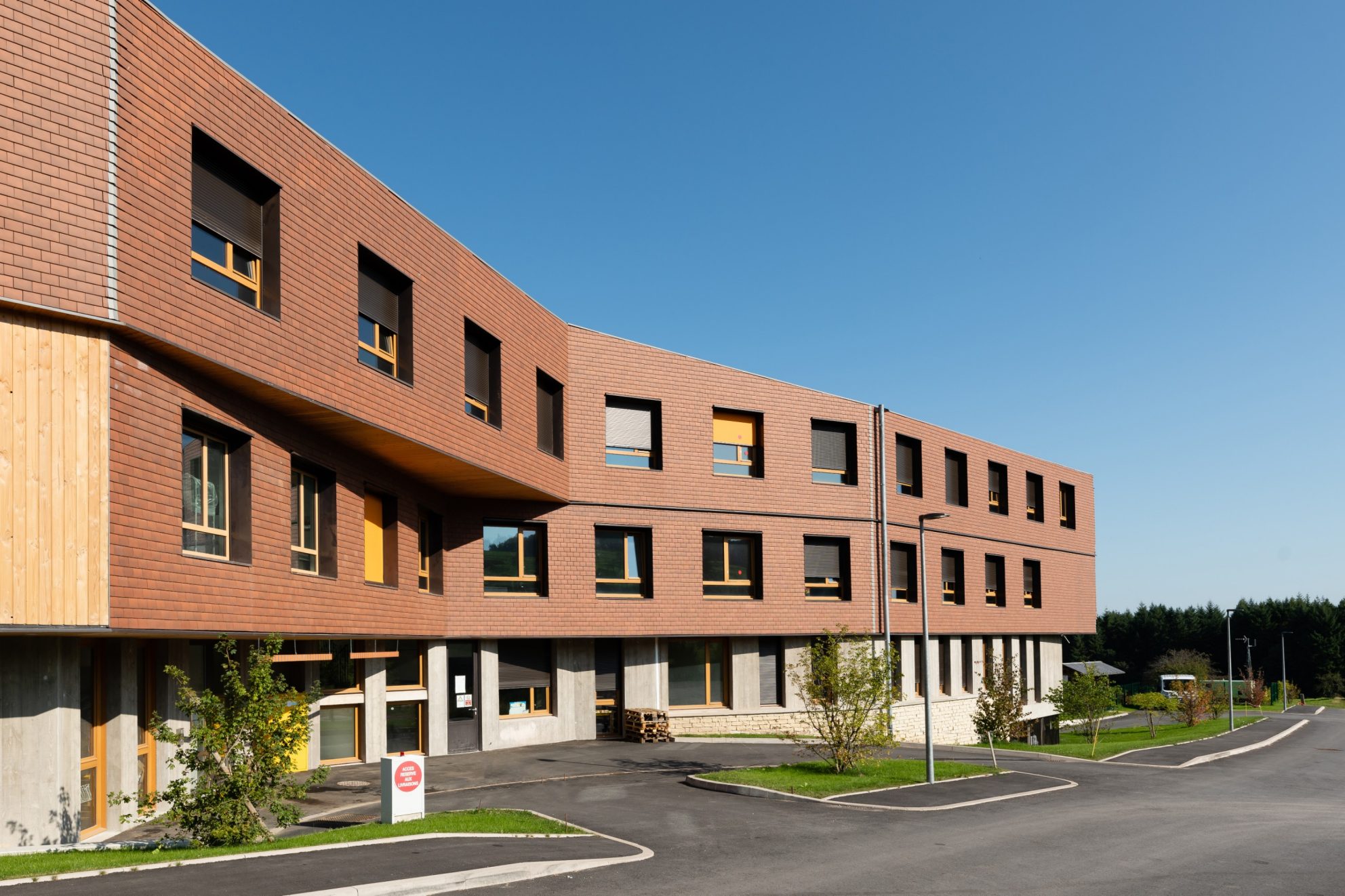 Réalisation d'un Ehpad à Xertigny dans les Vosges Wienerberger